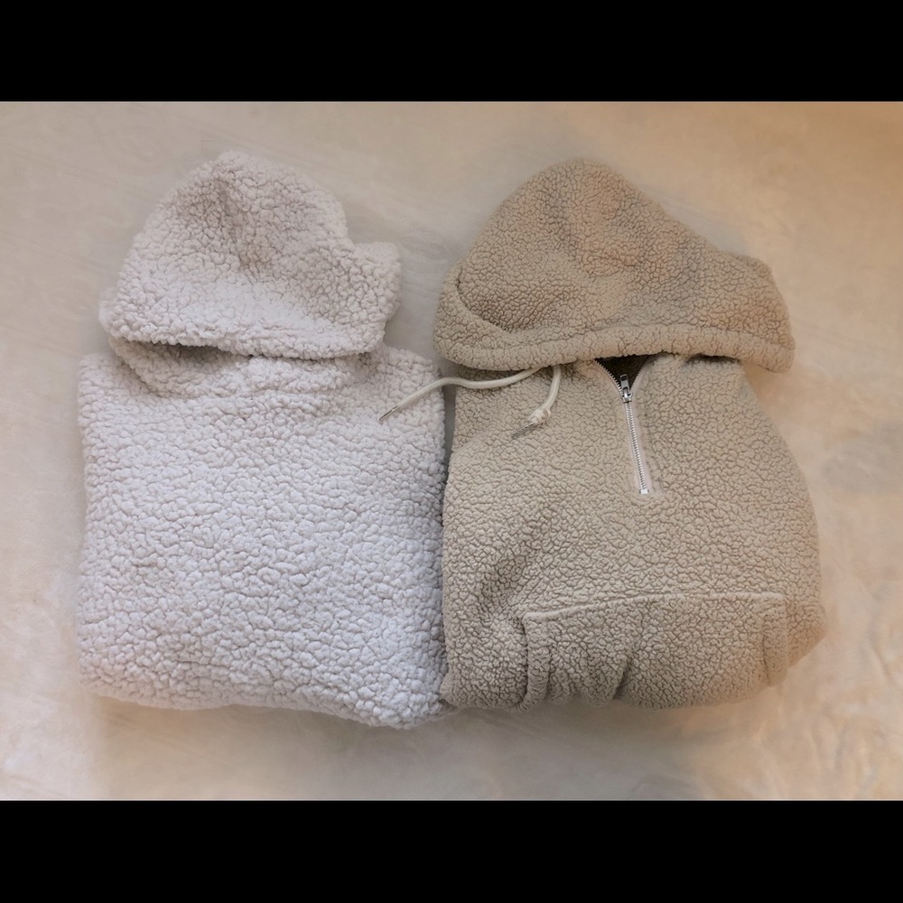 Fleeced Hoodie Set